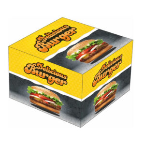 bespoke burger pack design and print