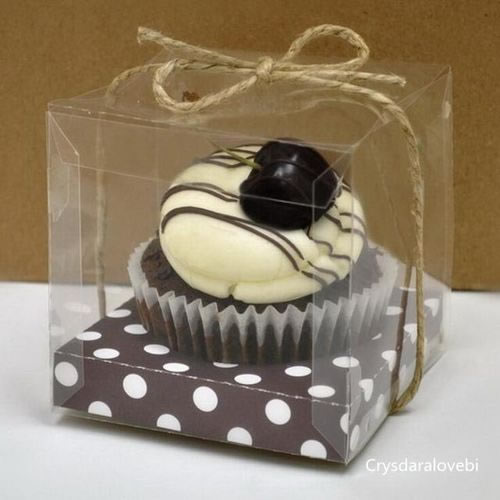 cupcake transparent box