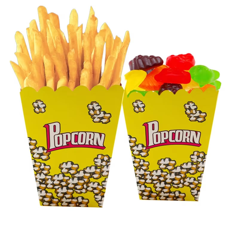 pop corn disposable paper box